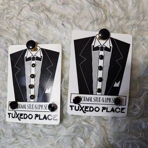 Formal Tuxedo Stud & Cufflink Sets